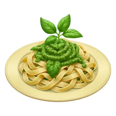 pasta with pesto sticker