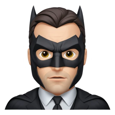 ben affleck batman with mask sticker