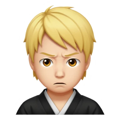 Zenitsu Agatsuma Annoyed sticker