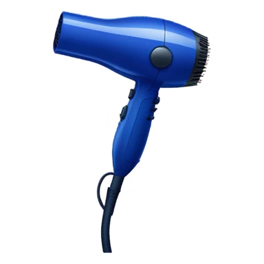 Dark blue hairdryer dyson  sticker