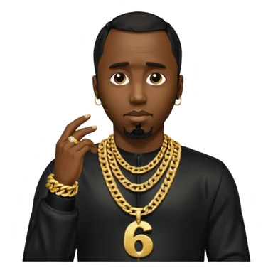 P Diddy doing 67 sticker