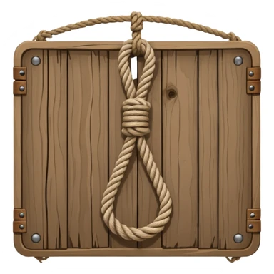 Noose trap sticker