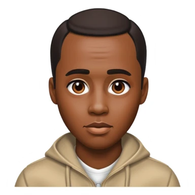 diddy wearing makeup sticker