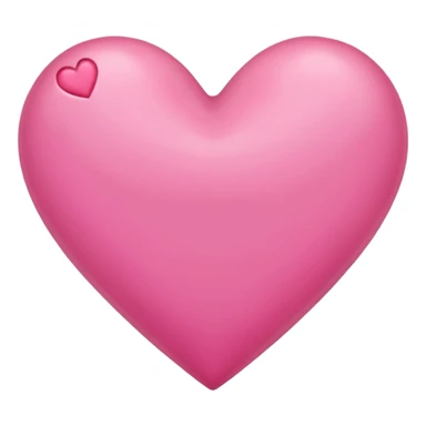 un coeur rose barré sticker