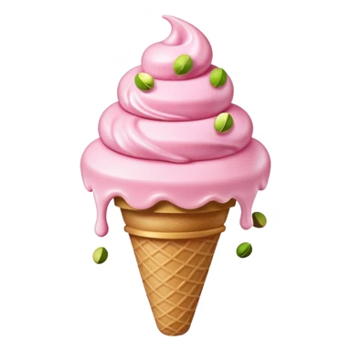Pink Ice corram pistachio sticker