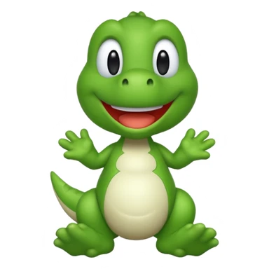 Yoshi from Mario  sticker