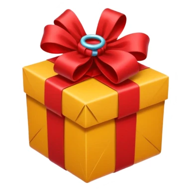crea un emoji de un regalo secreto sticker