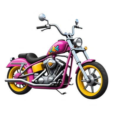 make a chopper graffiti art sticker