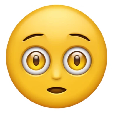 Emoji amarillo mordiéndose la uña (😊+💅)no se esta mordiendo la uña sticker