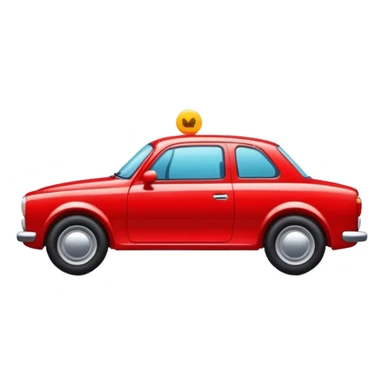 car in the card sticker