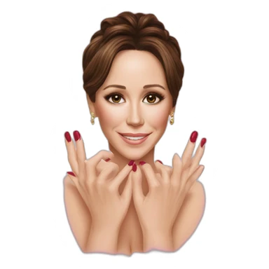 Jennifer love hewitt nail artisg sticker