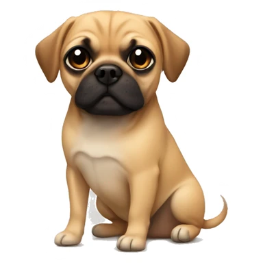 Puggle sticker