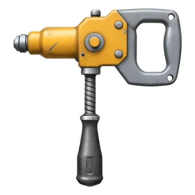 Pneumatic hammer swinging sticker