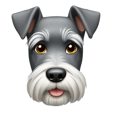 Schnauzer dog sticker