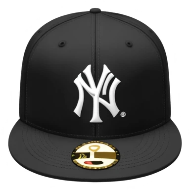 Cappellino New Era New York nero sticker