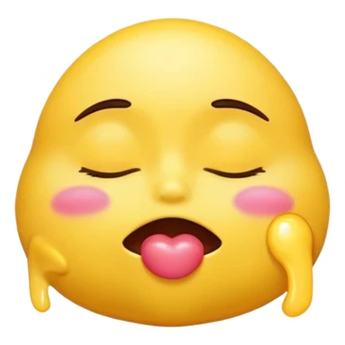 Old school yahoo messenger kiss emoji sticker