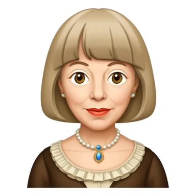Frances de la Tour is madame maxime in harry potter sticker