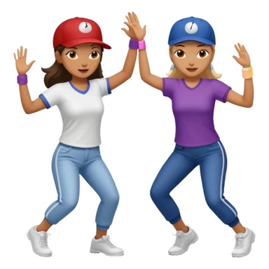 Please add 👯‍♀️ and 🧢 sticker