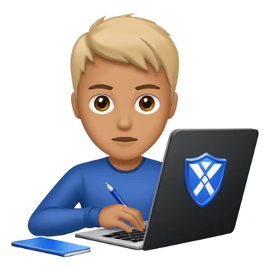 malwarebytes hammering notebook sticker