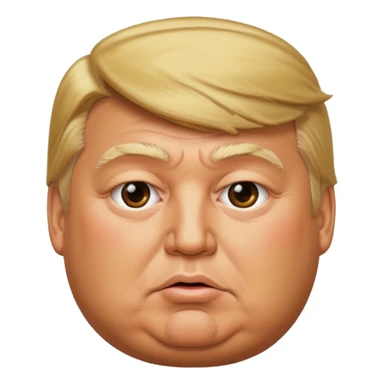 donald trump fat sticker