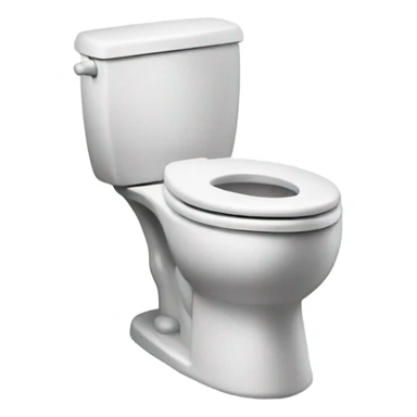 Toilet running away sticker