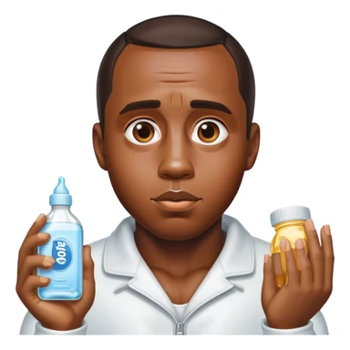 diddy with baby oil sticker