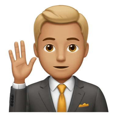 A cheapskate guy who asks 50/50 sticker