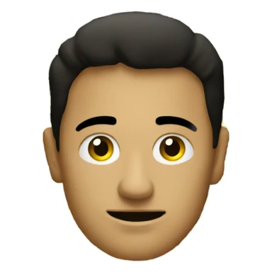 A wavy black and red rectangle with a medium sized yellow circle in the middle  sticker