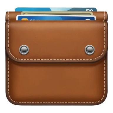 open empty wallet with no money at all sticker