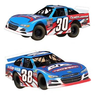 Brandon Sheppard B5 Dirt late model sticker