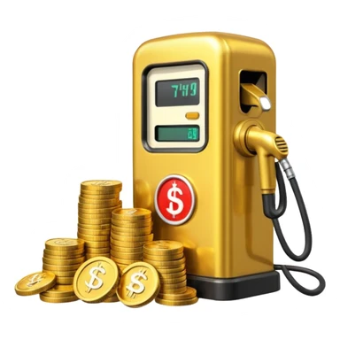 Crypto Gas fee sticker
