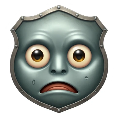 you know the emoji "sadge". i want a shield with that same expression and face :shieldge: like a sad shield but it needs to be sad not smiling
and eyes/etc need to look like the pepe sad sticker