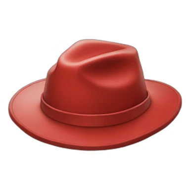 hacker red hat sticker