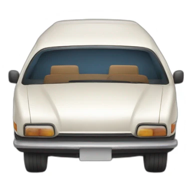 Voiture sur un bateau sticker