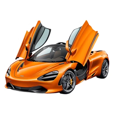 McLaren 720S - McLaren (Model Year: 2021) (Iconic colour: Orange) sticker