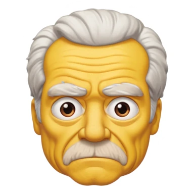  Abe Simpson from The Simpsons sticker