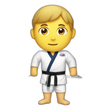 fridge judoka sticker