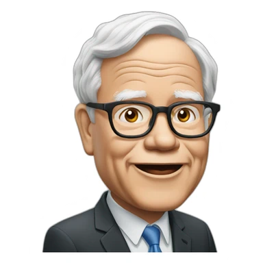 warren buffet amazed sticker