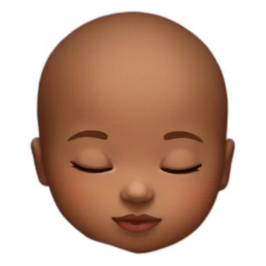 little baby-doll sleeping sticker