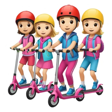 Youth & Scooters sticker