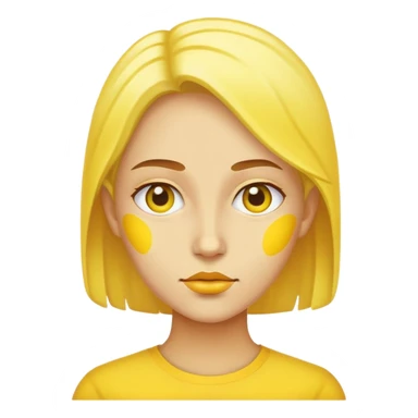 Canary person  sticker