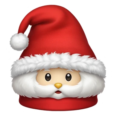 Christmas hat emoji sticker