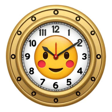 Un reloj sonando al estilo andrez garza sticker