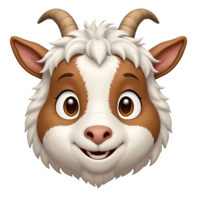 Lupe (goat) from the Ferdinand Disney movie sticker