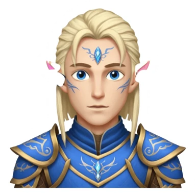 ESO male high elf sticker