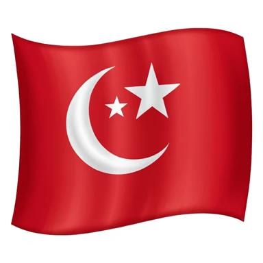 Flag of the Ottoman Empire 1453 sticker