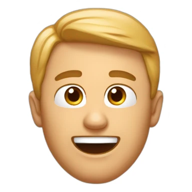 Emoji qui saigne des oreilles sticker