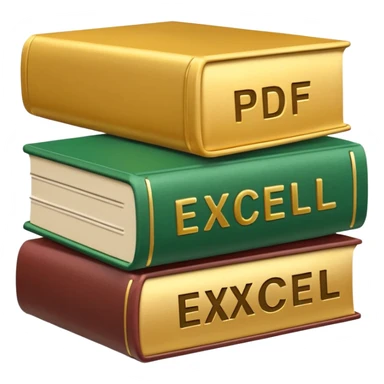 I want to be create a emojis of real symbol of word, ppt, pdf, excel. Create those emojis sticker