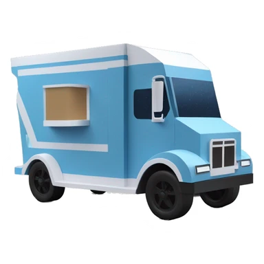 papercraft, darth Vader’s 2026 pearl-blue ice-cream step van sticker
