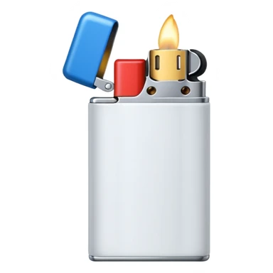 white lighter sticker